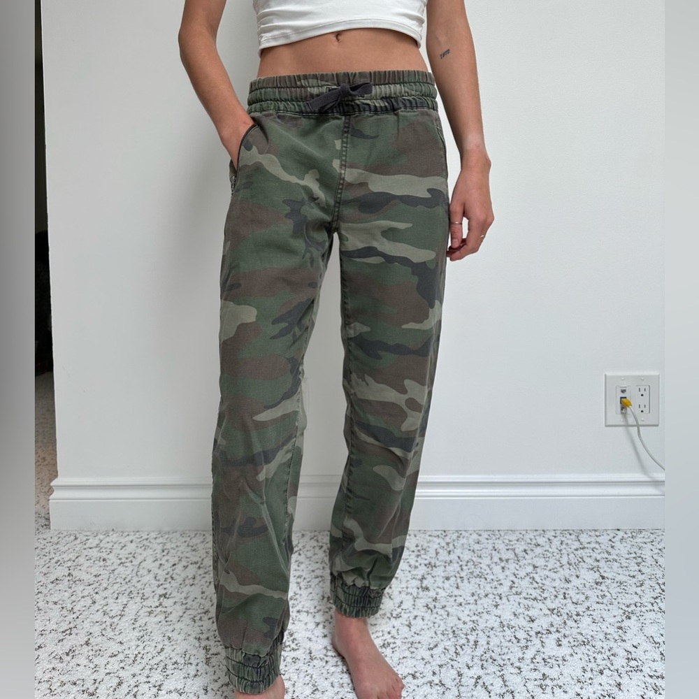 TNA camo cargo pants/joggers